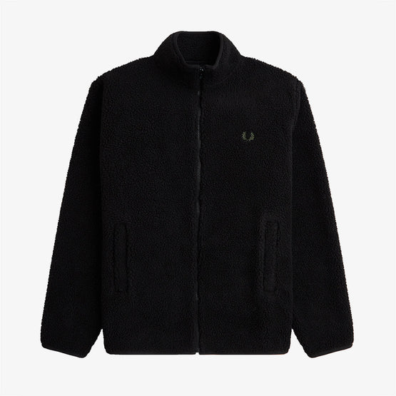 Zip Through Borg Fleece