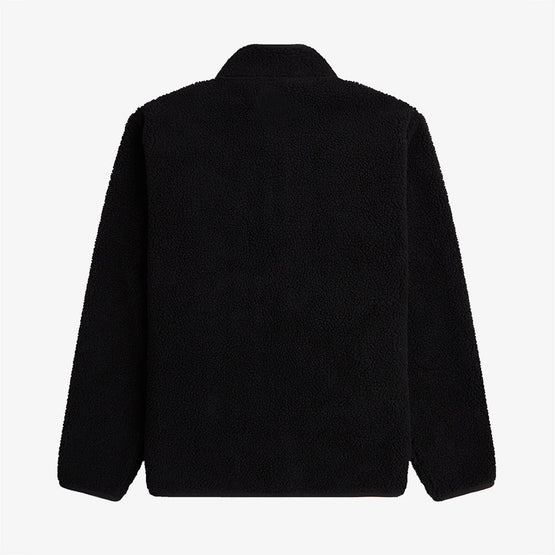 Zip Through Borg Fleece