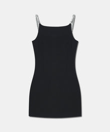 LOGO CHAIN MINI DRESS