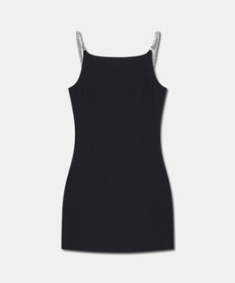 LOGO CHAIN MINI DRESS