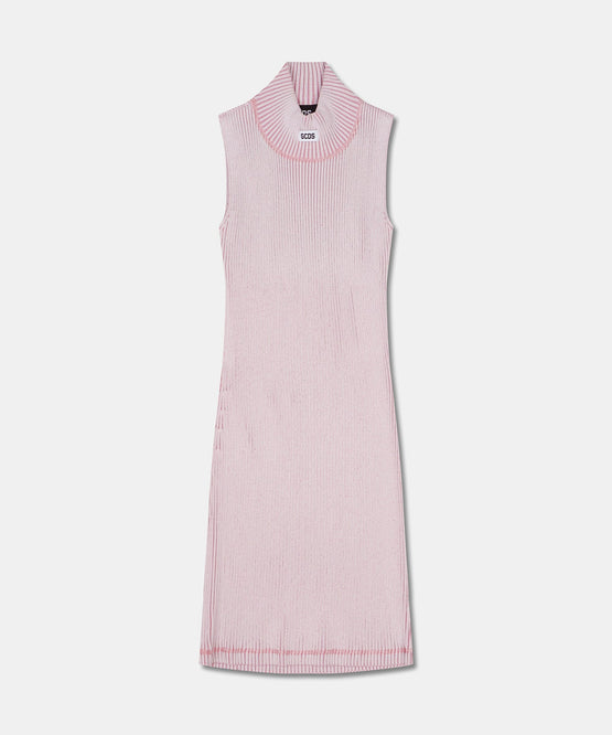 RIBBED MINI DRESS
