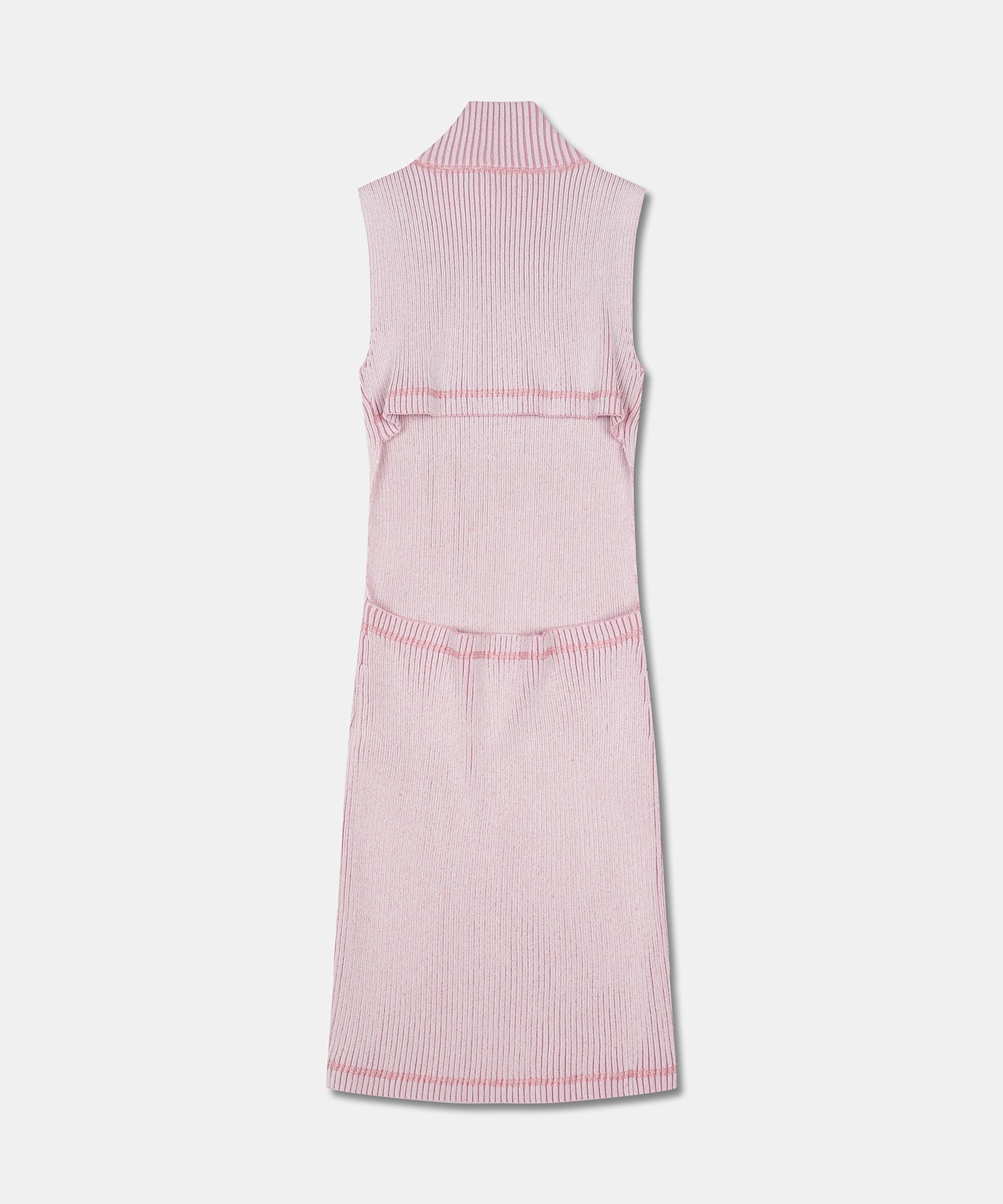 RIBBED MINI DRESS
