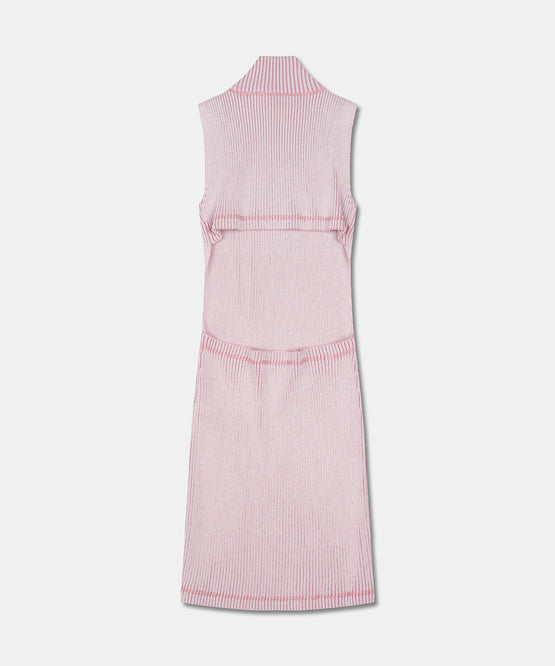 RIBBED MINI DRESS