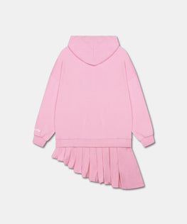 HELLO KITTY LOUNGE LOGO HOODIE MINI DRESS