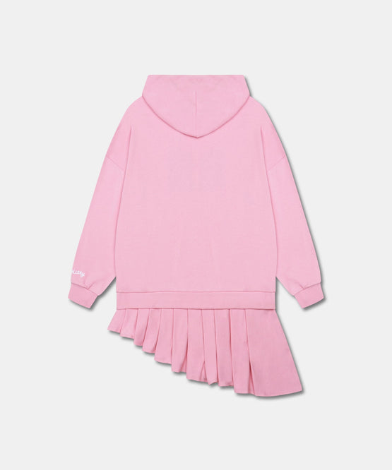 HELLO KITTY LOUNGE LOGO HOODIE MINI DRESS