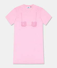 HELLO KITTY PRINTED BRA TEE DRESS