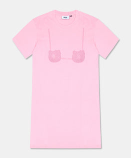 HELLO KITTY PRINTED BRA TEE DRESS