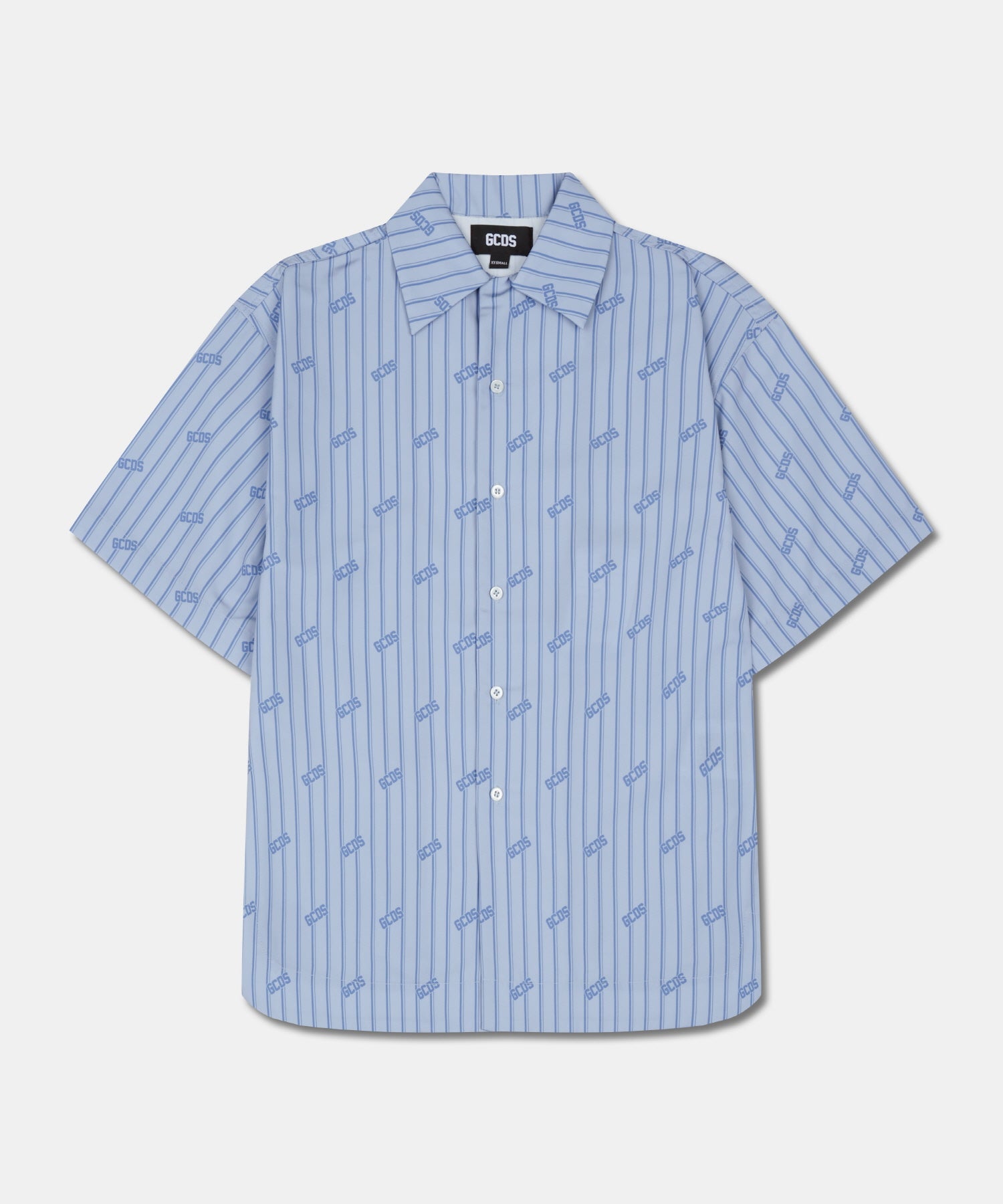 PINSTRIPE BOWLING SHIRT