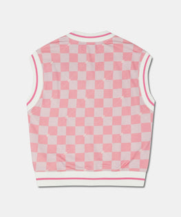 LOUNGE LOGO CHECK GILET