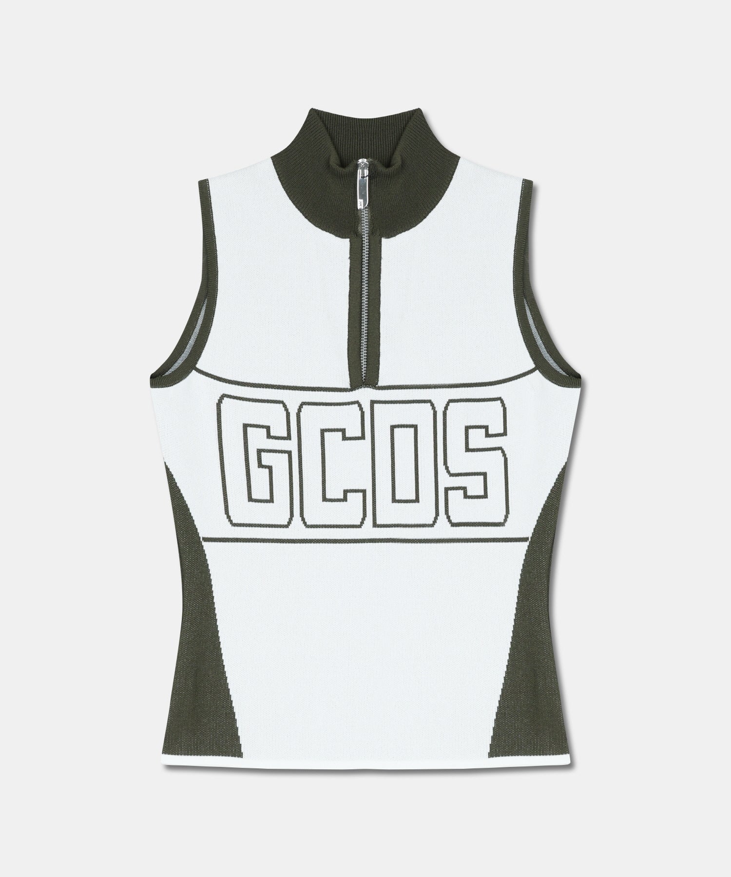BAND LOGO HALF ZIP TOP