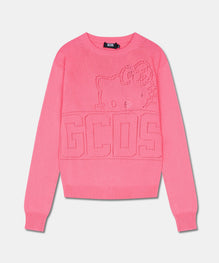 HELLO KITTY CROP CREWNECK