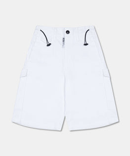 CANVAS DRAWSTRING BERMUDA