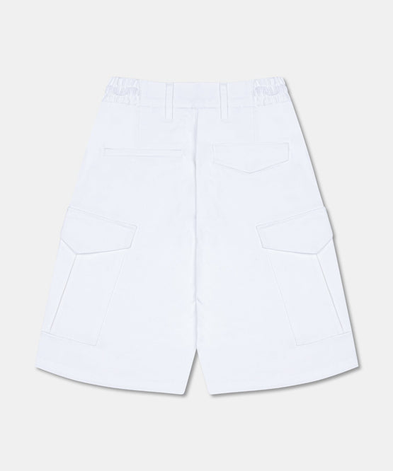 CANVAS DRAWSTRING BERMUDA