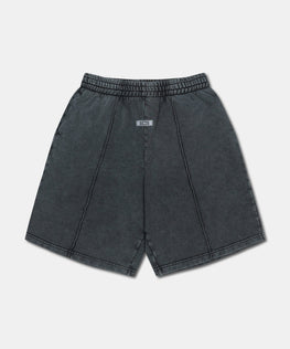 STONE WASHED SWEATSHORTS
