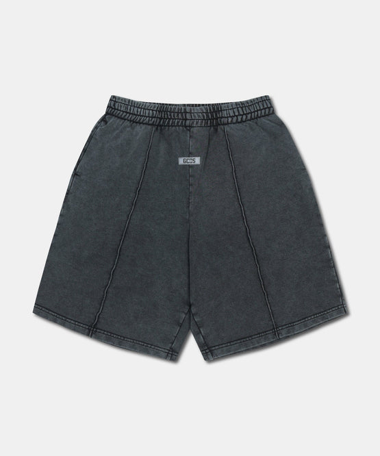STONE WASHED SWEATSHORTS