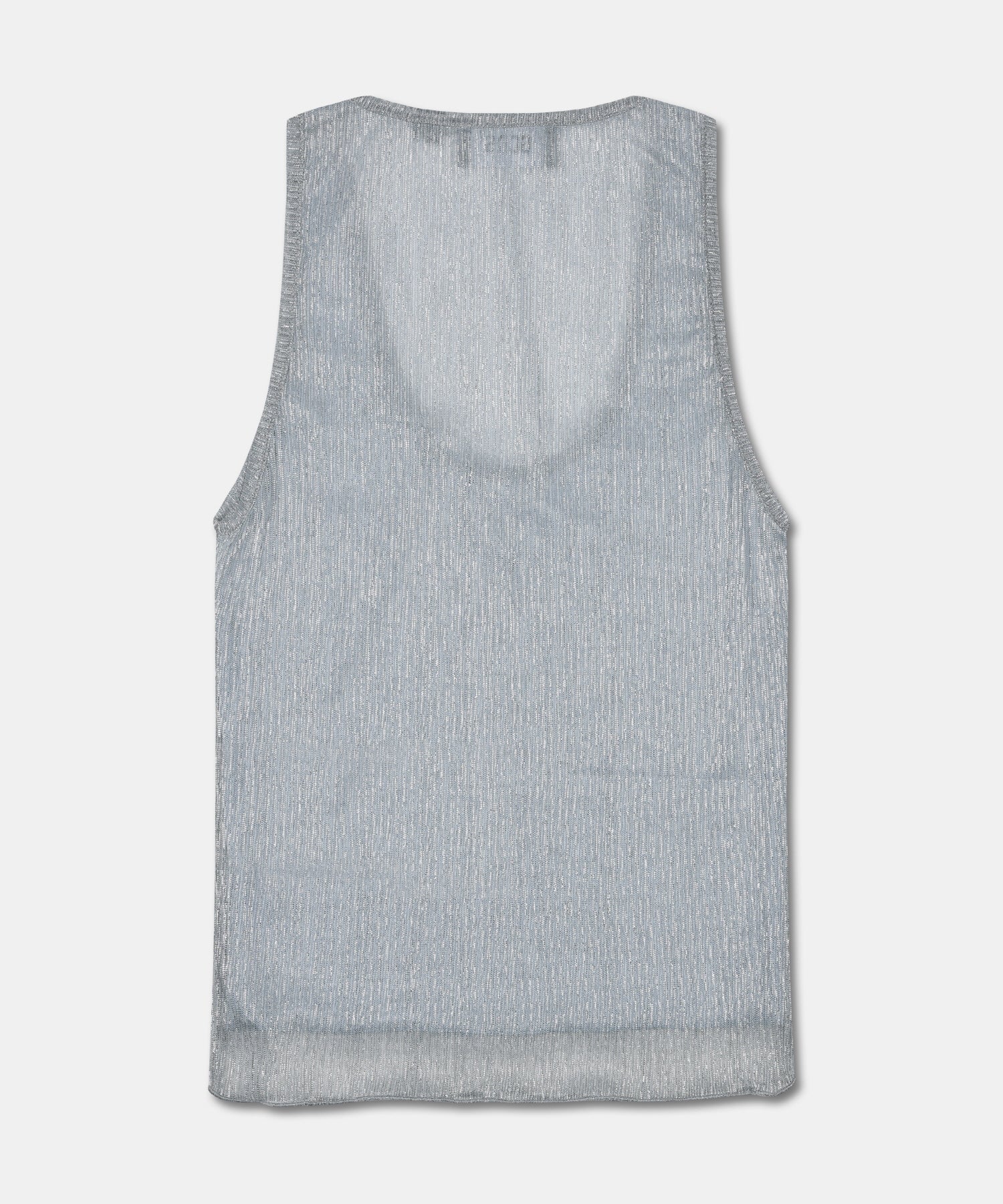 ROUCHES KNIT TANK TOP
