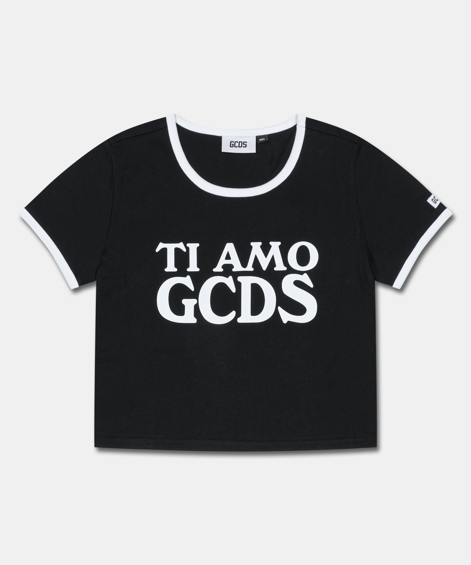 TI AMO GCDS CROP T-SHIRT