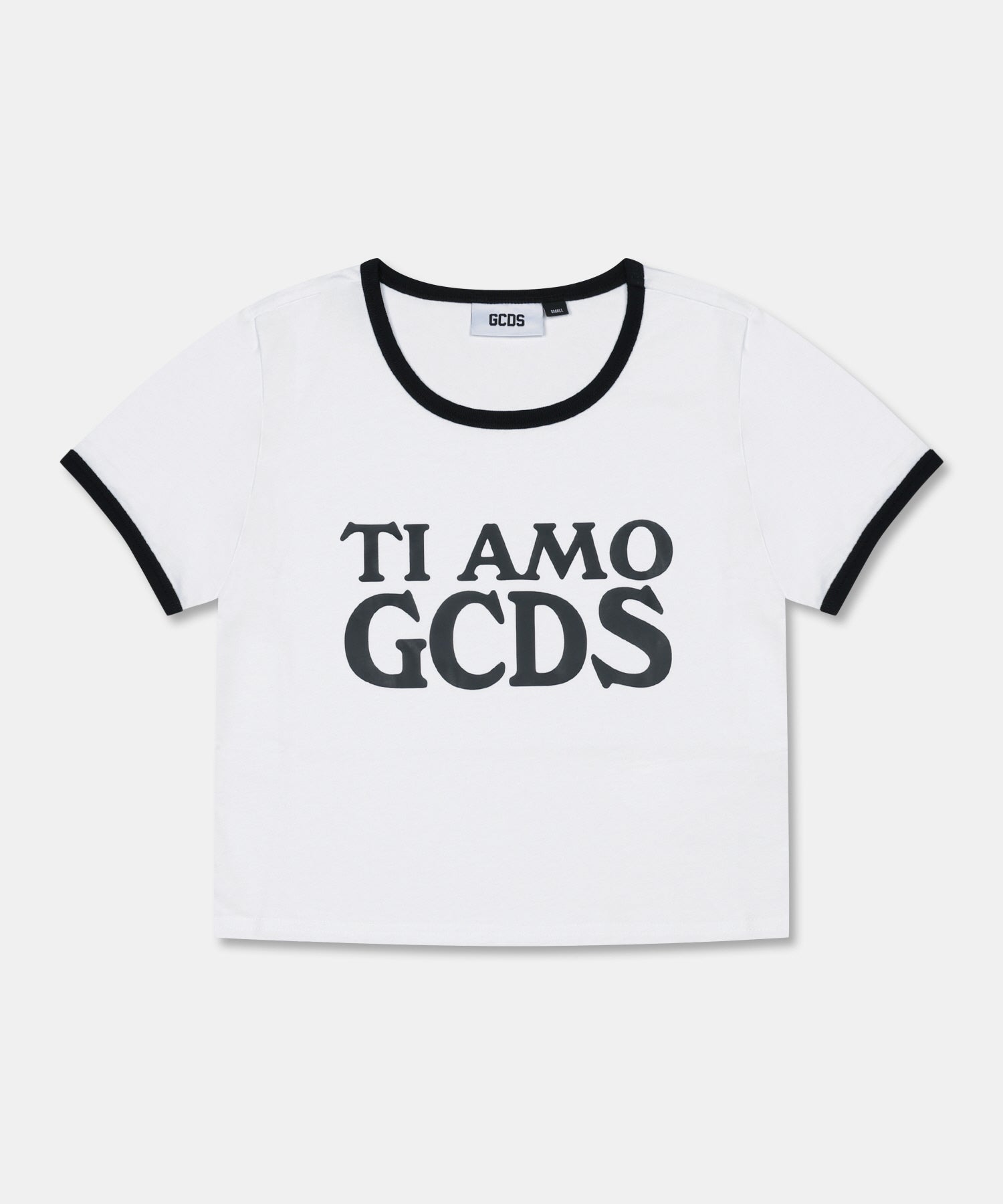 TI AMO GCDS CROP T-SHIRT