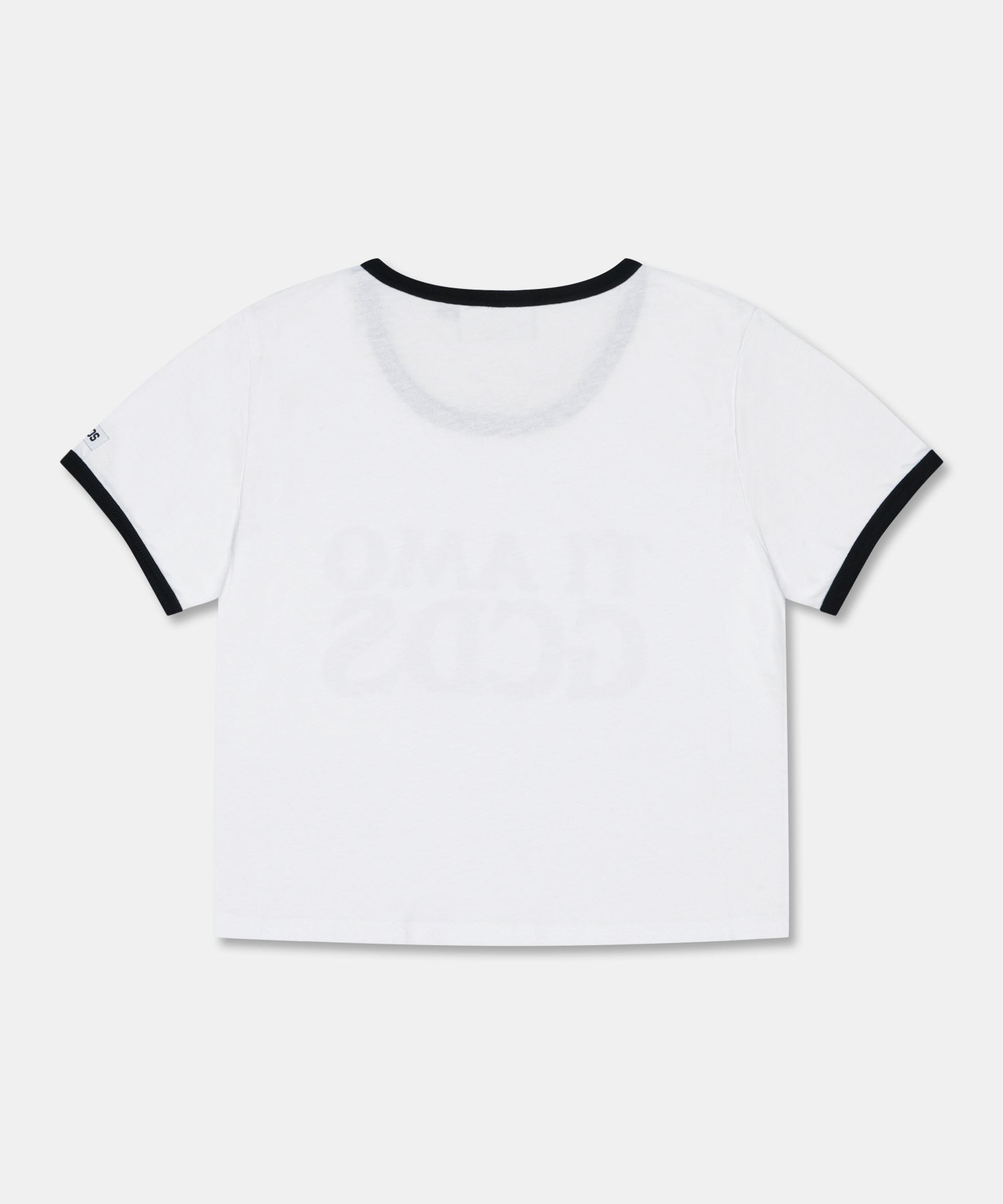 TI AMO GCDS CROP T-SHIRT
