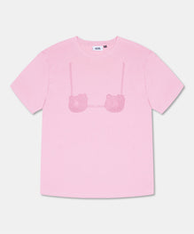 HELLO KITTY PRINTED BRA BOXY T-SHIRT