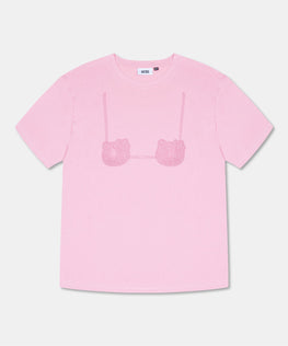 HELLO KITTY PRINTED BRA BOXY T-SHIRT