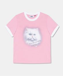 CAT BOXY T-SHIRT