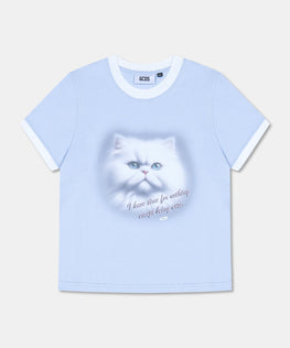 CAT BOXY T-SHIRT