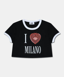 POLLY POCKET MILANO CROP T-SHIRT