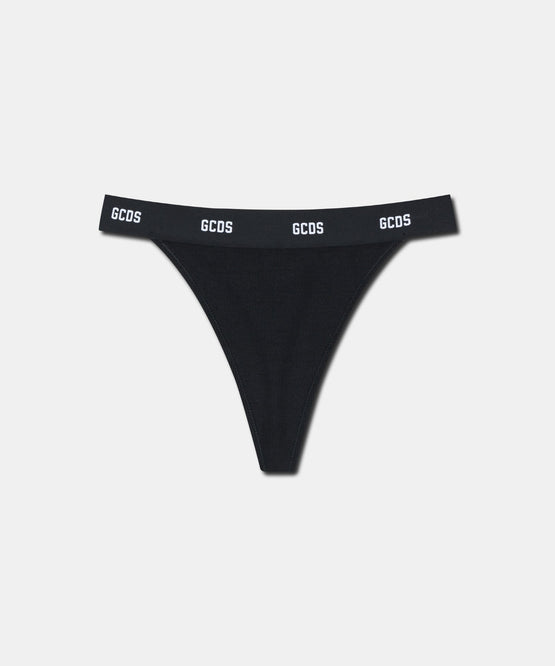 ESSENTIALS COTTON THONG