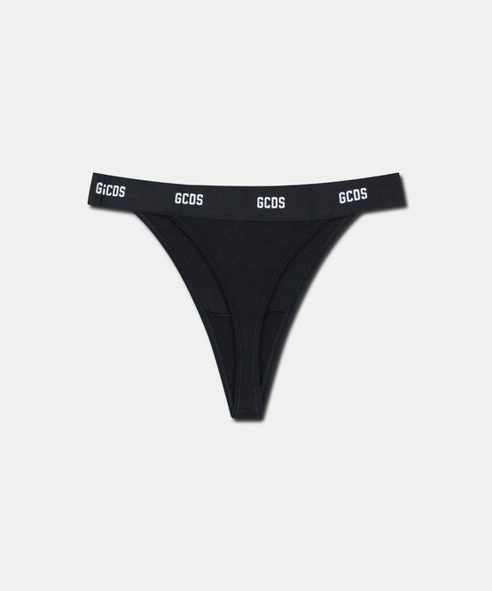 ESSENTIALS COTTON THONG