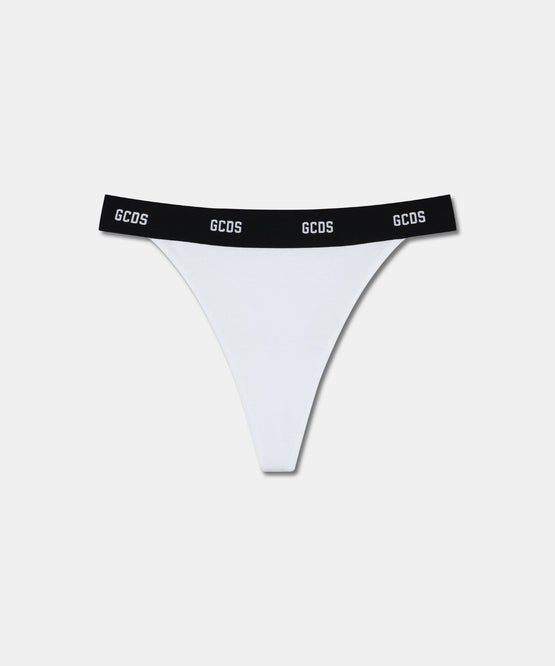 ESSENTIALS COTTON THONG