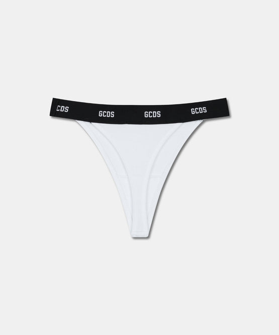 ESSENTIALS COTTON THONG