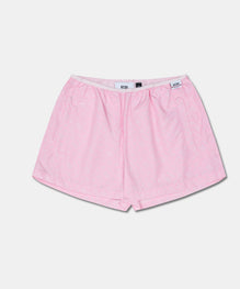 ESSENTIALS FADED MONOGRAM SHORTS