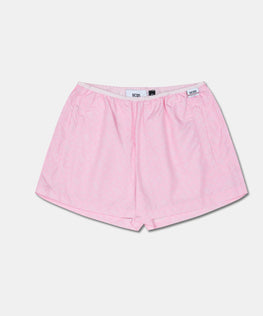 ESSENTIALS FADED MONOGRAM SHORTS