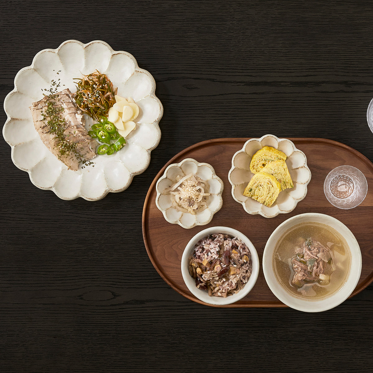 링카 화이트 딥보울 소 (밥공기)