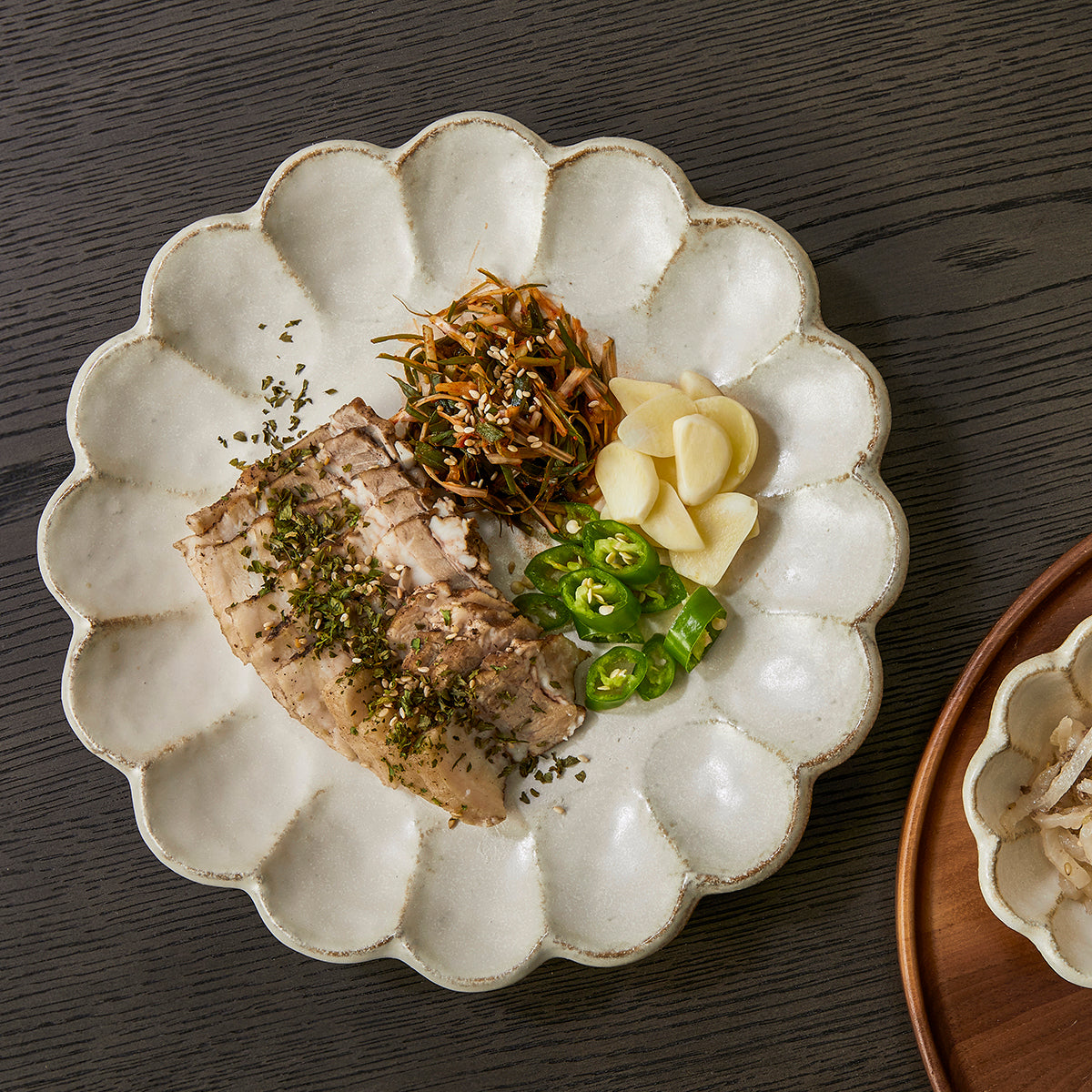 링카 블랙 접시 21