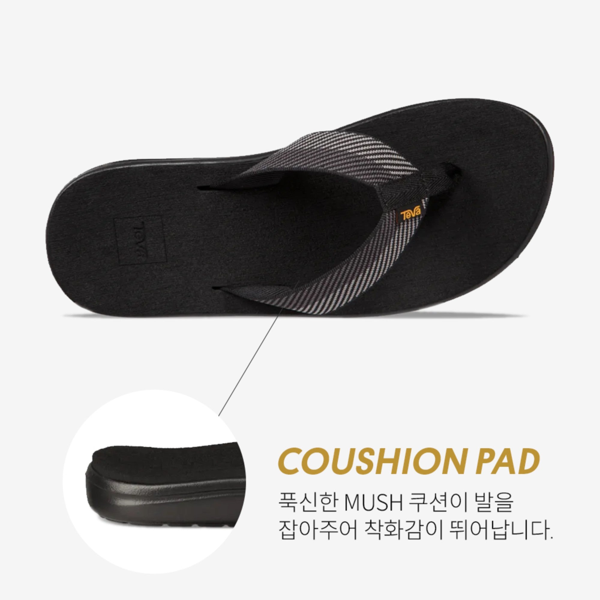 보야 플립 (VORI BLACK GREY)
