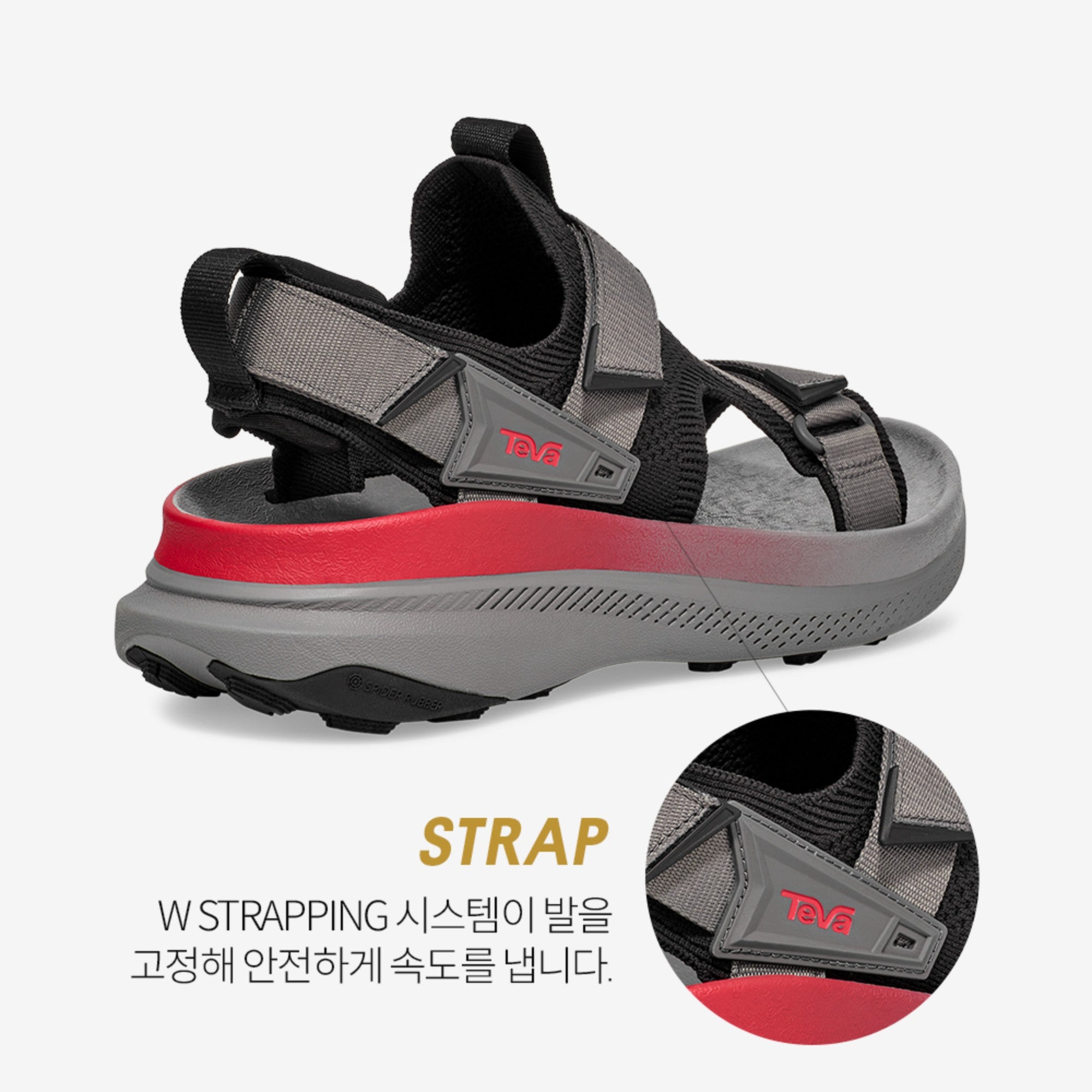 아벤트레일 (BLACK/CHARCOAL)